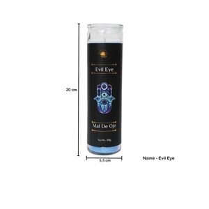 Evil eye candle